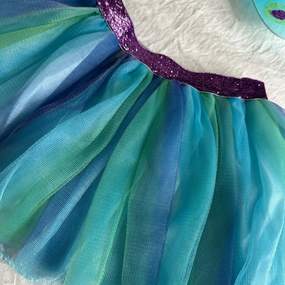 Peacock Fairy Halloween costume size 12-24 months